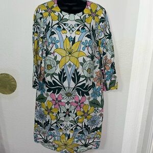 Boden Flare Linen Short Dress